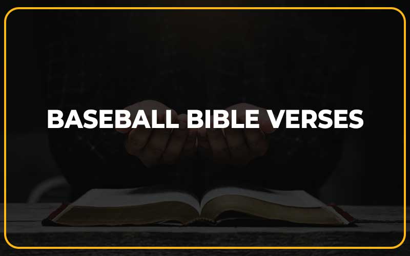 Baseball Bible Verses