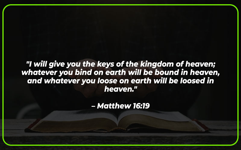 Bible Verses About Gates of Heaven Open Up