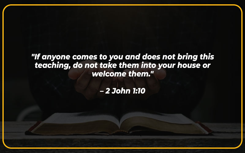 Bible Verses About Welcome