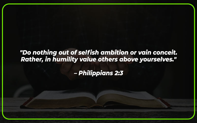 Bible Verses About Putting Others Before Your Self