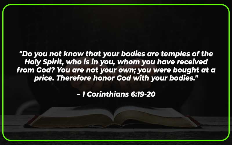 Bible Verses About Taking Care Of Your Body